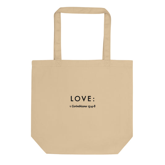 Pink Love Definition Tote Bag